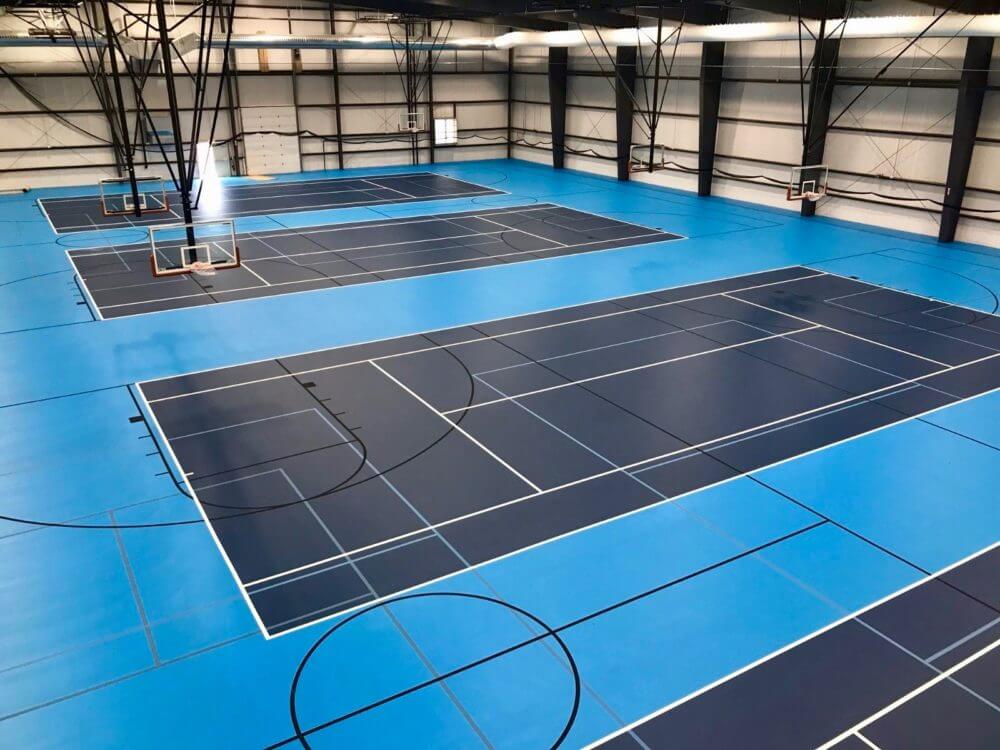 Thayer Sports Center Basketball Court