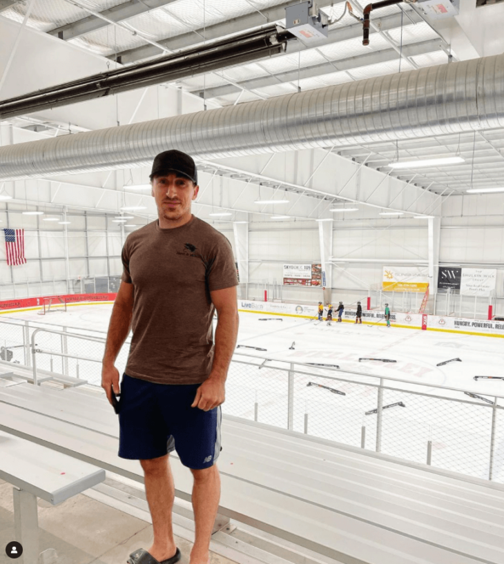 Brad Marchand At Boston Sports Institute Brad Marchand At Boston Sports Institute